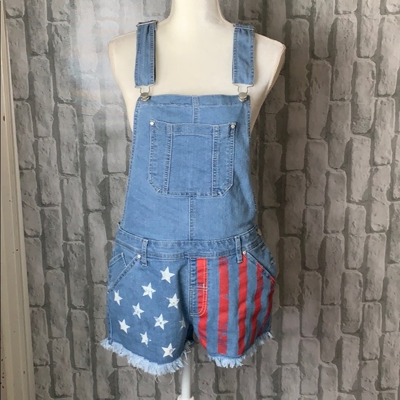 Tinseltown Denim - Tinseltown short overalls